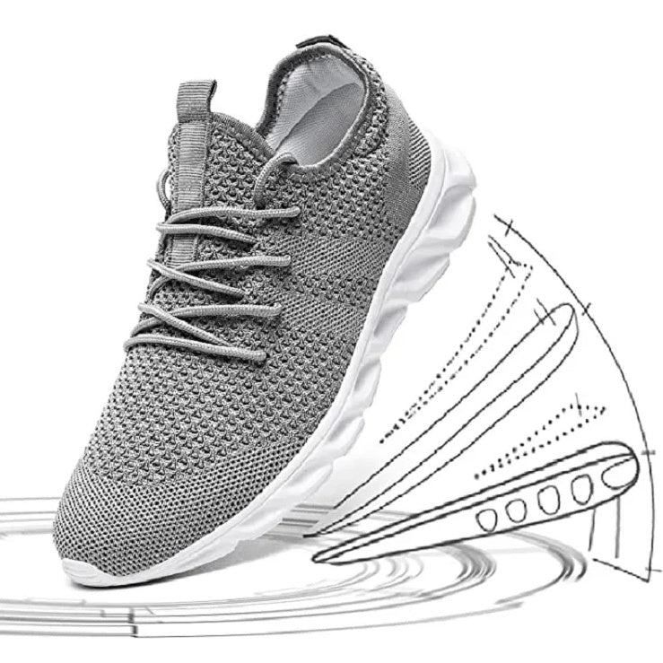 Lightweight Sneakers Breathable Air Mesh Shock-Resistant Running Shoes