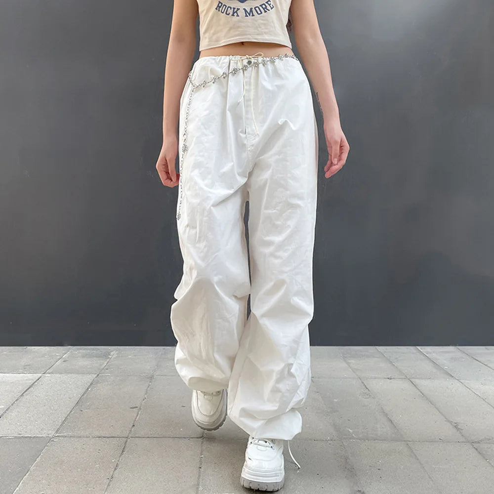 Baggy Cargo Parachute Balloon Pants Relaxed Fit