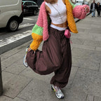 Baggy Cargo Parachute Balloon Pants Relaxed Fit