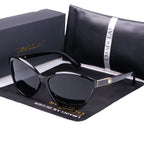 Cat Eye Women's Polarized Sunglasses Vintage Modern Design