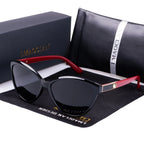 Cat Eye Women's Polarized Sunglasses Vintage Modern Design