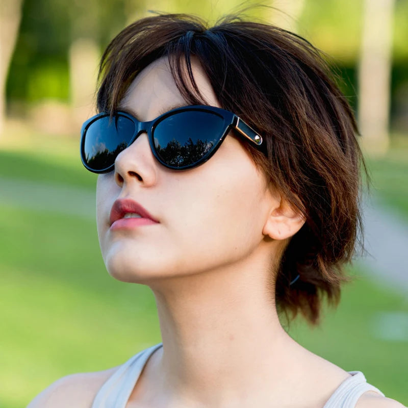 Cat Eye Women's Polarized Sunglasses Vintage Modern Design