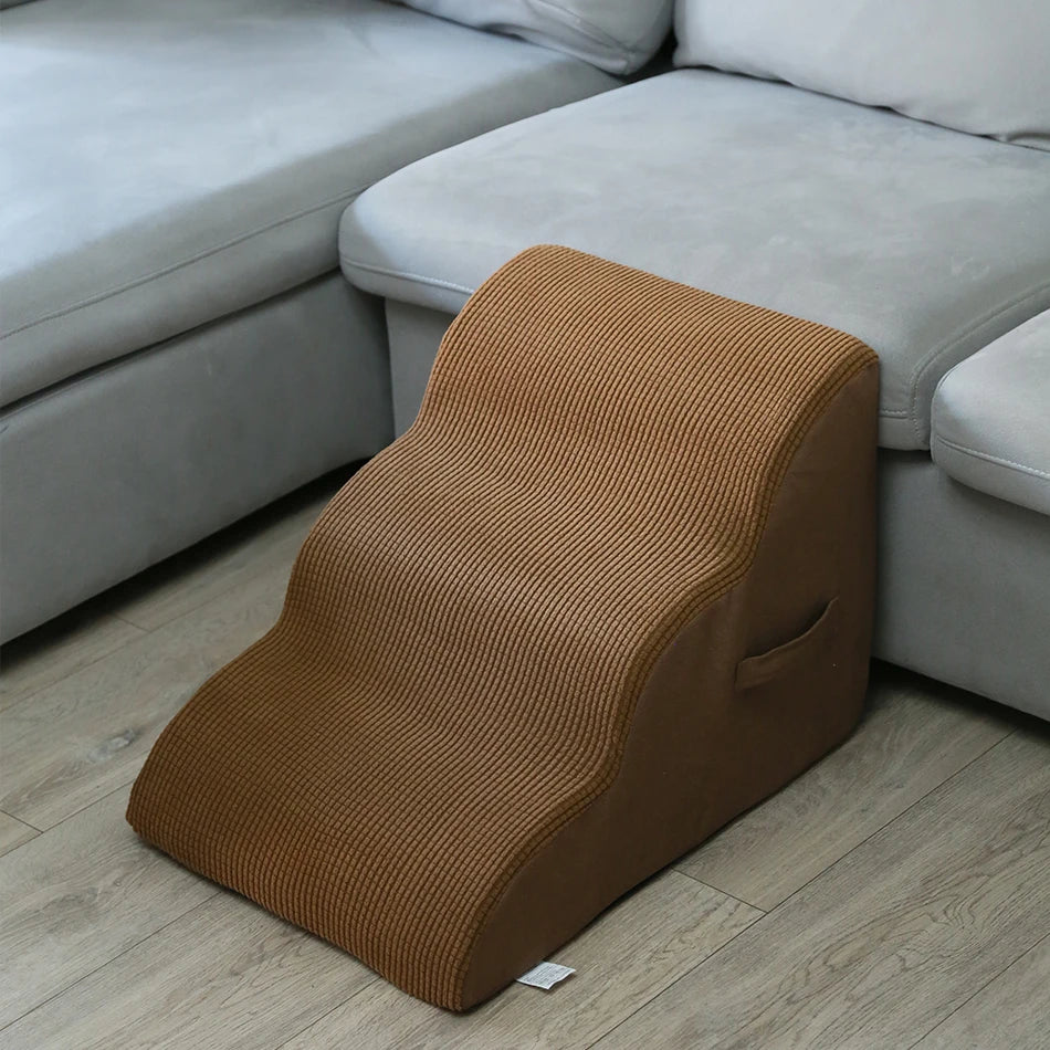 Cat Dog Ladder Pet Ramp Cushion Puppy Stairs