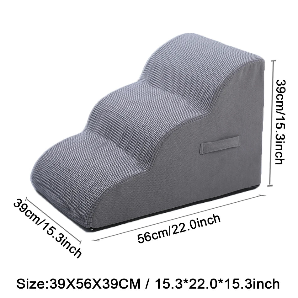 Cat Dog Ladder Pet Ramp Cushion Puppy Stairs