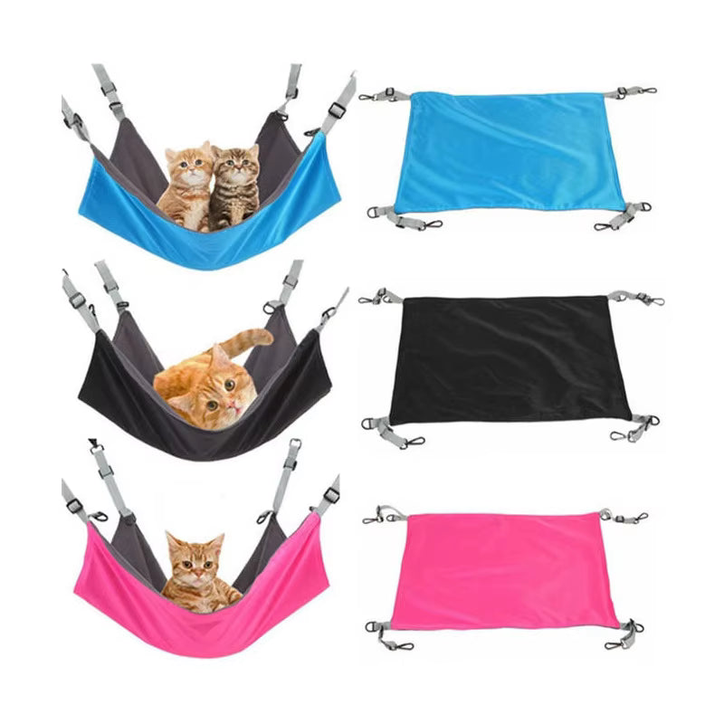 Cat Hammock Hanging Cosy Bed Adjustable Straps