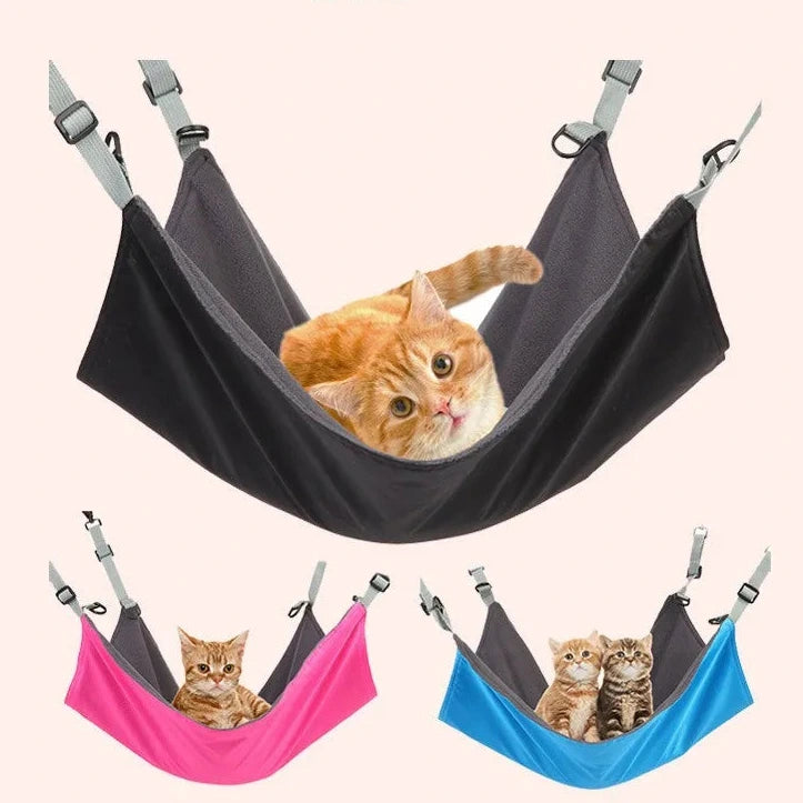 Cat Hammock Hanging Cosy Bed Adjustable Straps