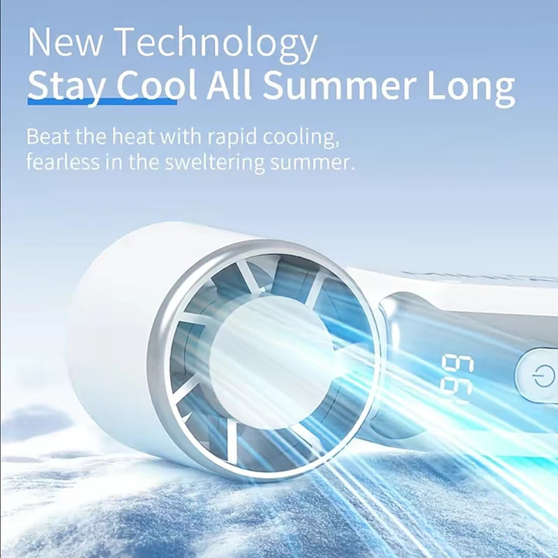 Mini Handheld Fan Portable With USB Charging