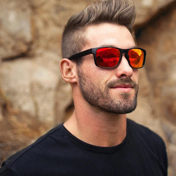 Classic Fashion Sunglasses Square Stylish Sports Shades UV400-Keep Melbourne Marvellous Official Store