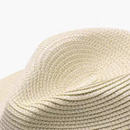 Classic Panama Hat Large Size Wide Brim Fedora