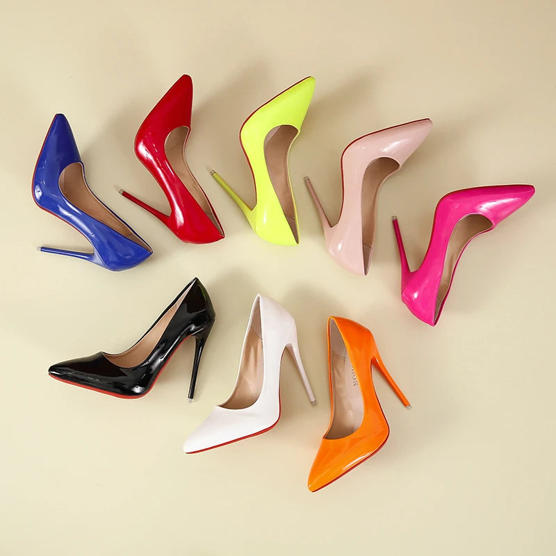 Pointed Toe Pumps Stilettos Shoes Classic High Heels