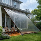 Clear Waterproof Tarp Rain Cover Transparent Multi Purpose Canopy