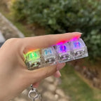 Click Craze Fidget Clicker Gadget Keyboard Clicking Keychain Stress Relief