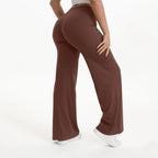 Comfort Flared Leggings Yoga Tights Casual Gym Pilates Sports Fitness