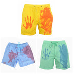Magic Color Changing Beach Shorts - Swimming Bathers Surf Boardshorts