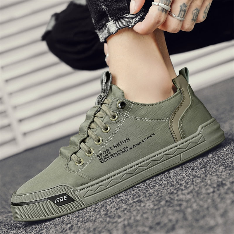 Comfort Slip On Ice Silk Canvas Sneakers With Elastic Laces