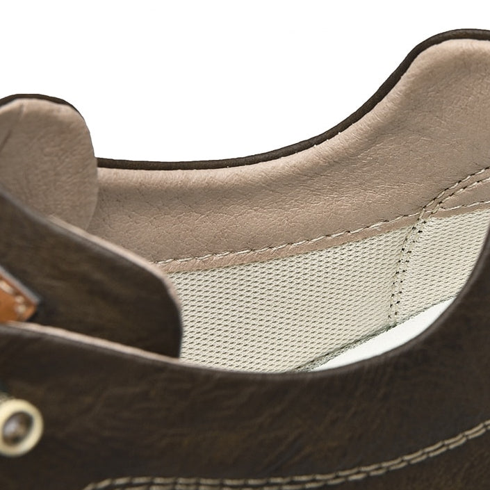 Elevator Platform 6cm Height Boosting Genuine Leather Heightening Tall Shoes