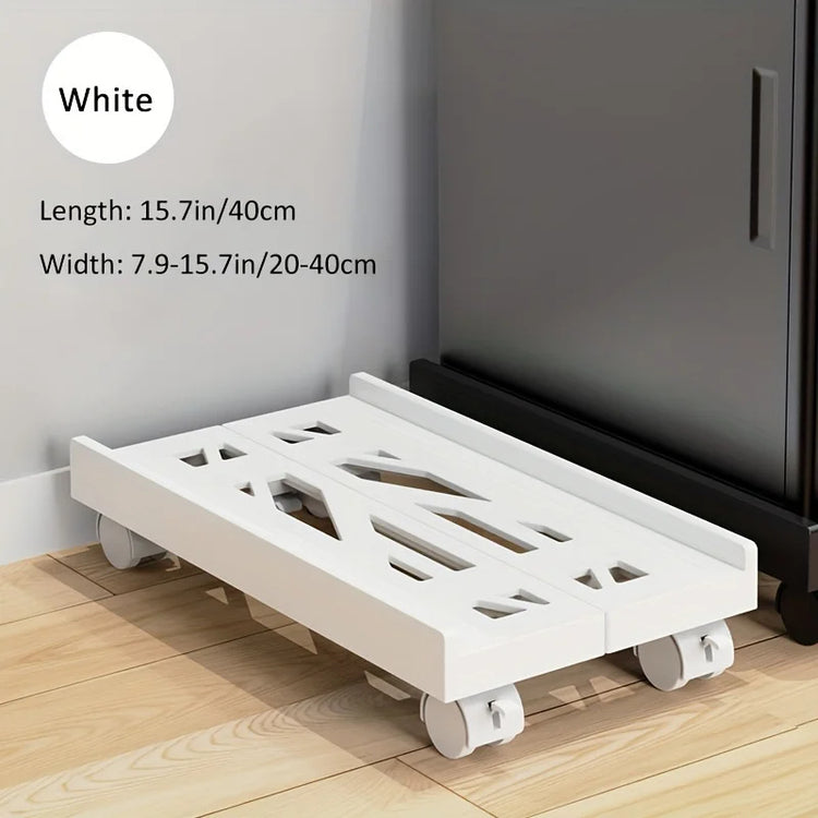 Computer Rack Moving Trolley Computer Trolley 4 Caster Wheels PC Tower Stand – Keep Melbourne ...