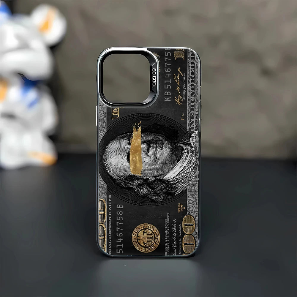 $100 Bill Money Print Phone Case – Luxury Cash Design Cover for iPhone