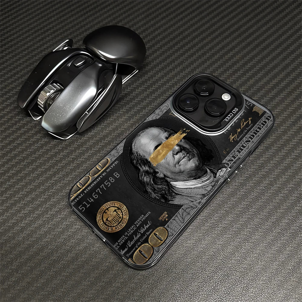 $100 Bill Money Print Phone Case – Luxury Cash Design Cover for iPhone