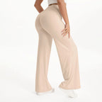 Comfort Flared Leggings Yoga Tights Casual Gym Pilates Sports Fitness