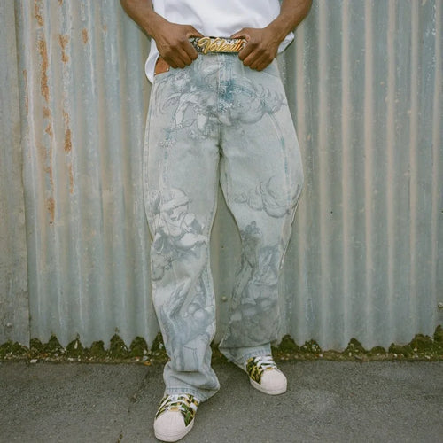 Angel Jeans Baggy Cupid Angels Unisex