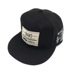 Hip Hop Embroidered Flat Brim Cap
