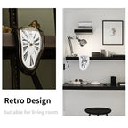 Dali Melting Wall Clock Surrealist Art Design Home Decor