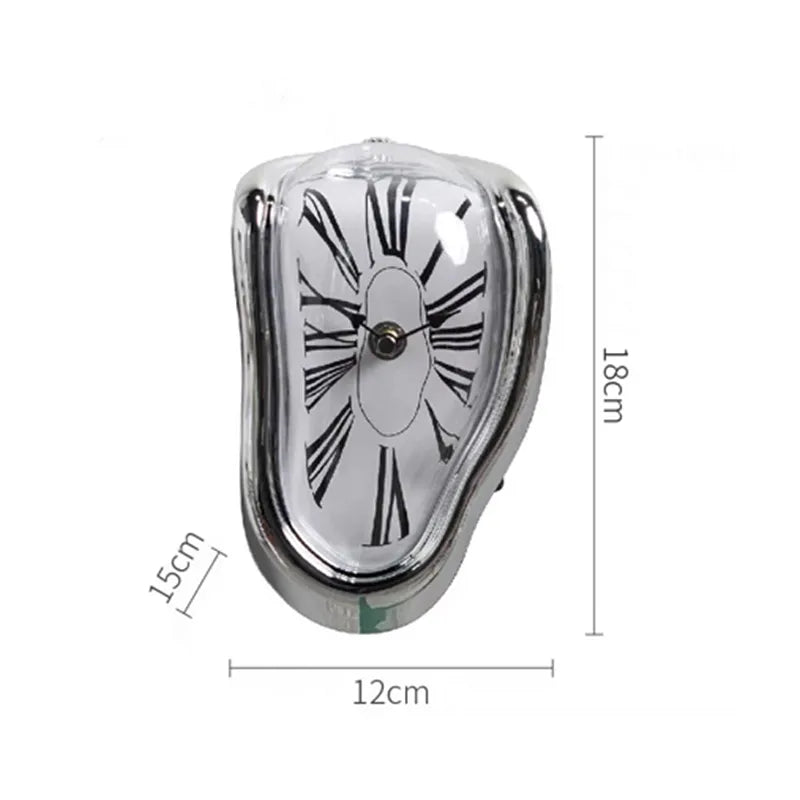 Dali Melting Wall Clock Surrealist Art Design Home Decor