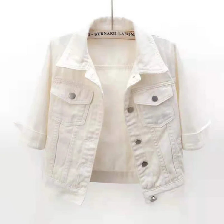Denim Jacket Jeans Casual Top Plus Sizes Women's-Keep Melbourne Marvellous Official Store