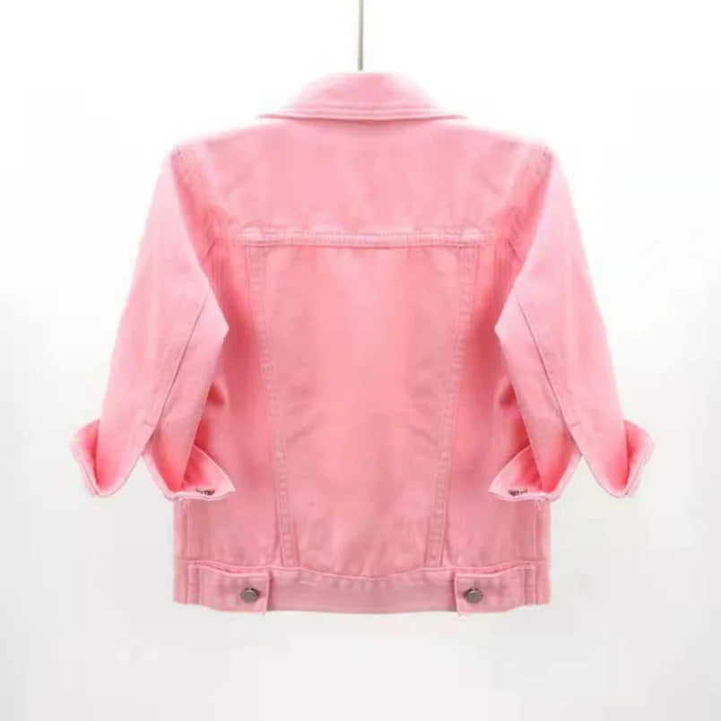 Denim Jacket Jeans Casual Top Plus Sizes Women's-Keep Melbourne Marvellous Official Store