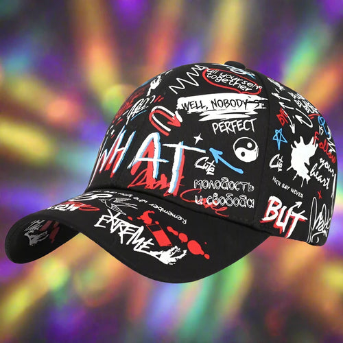 Baseball Cap Chaotic Graffiti Streetwear Snapback Hat