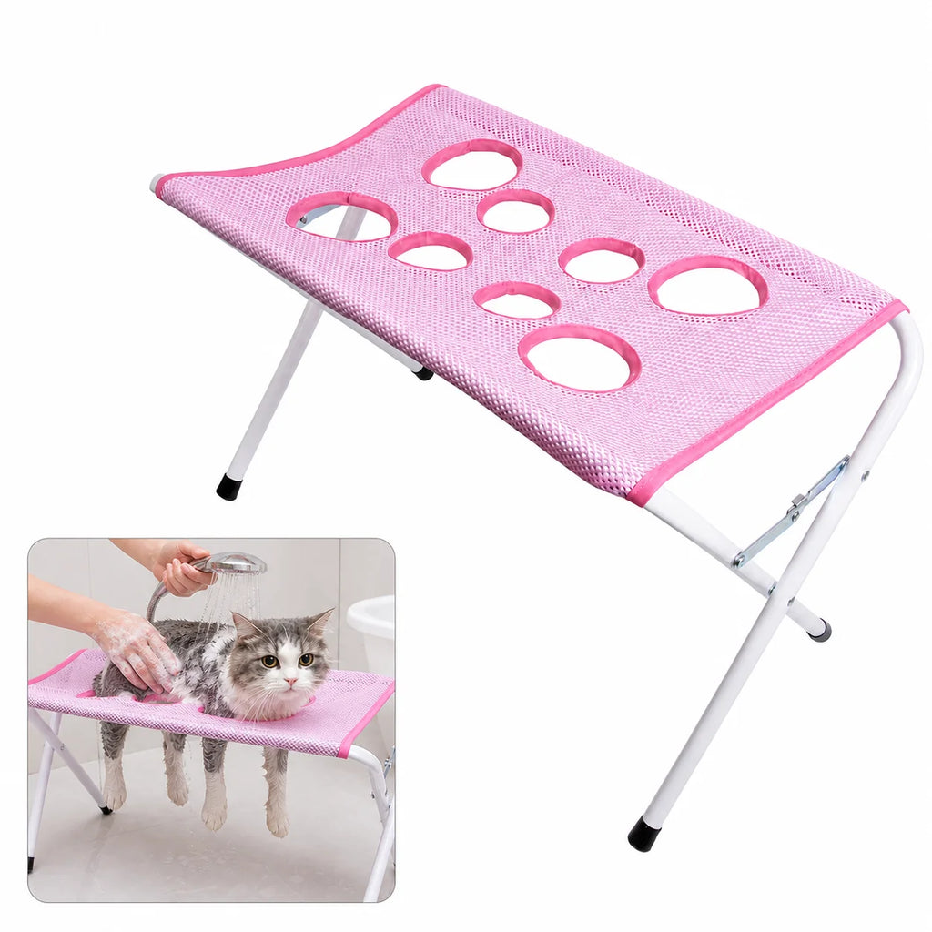 Dog Washing Stand Pet Hammock Grooming Stand Foldable