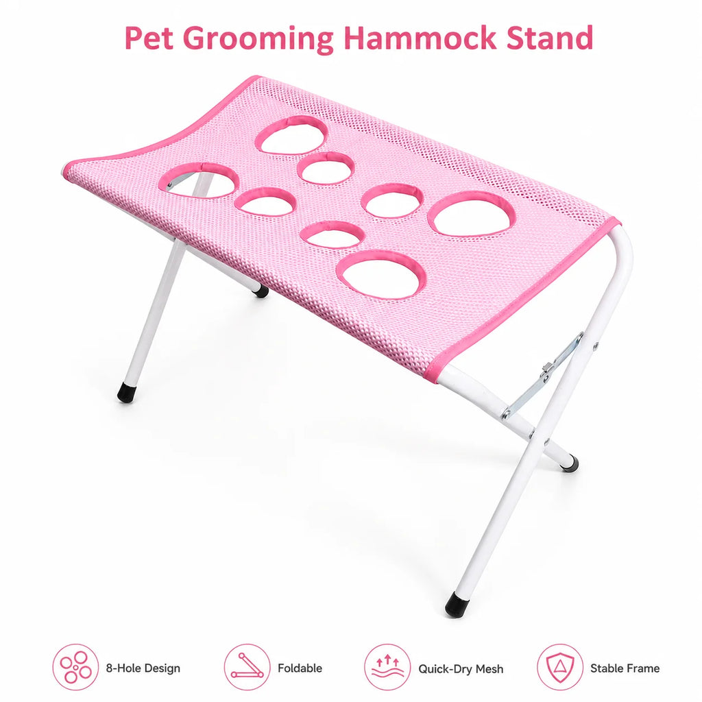Dog Washing Stand Pet Hammock Grooming Stand Foldable