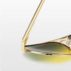 Aviator Pilot Gradient Sunglasses Polarised Unisex Day Night Car Driving Glasses