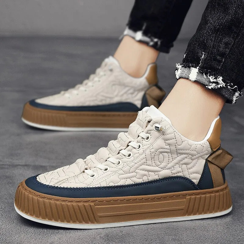 Slip-On Chunky Sneakers Fashion Streetwear Non-Slip Runners