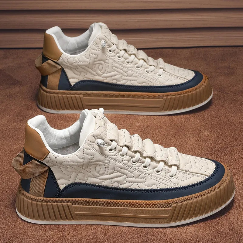 Slip-On Chunky Sneakers Fashion Streetwear Non-Slip Runners