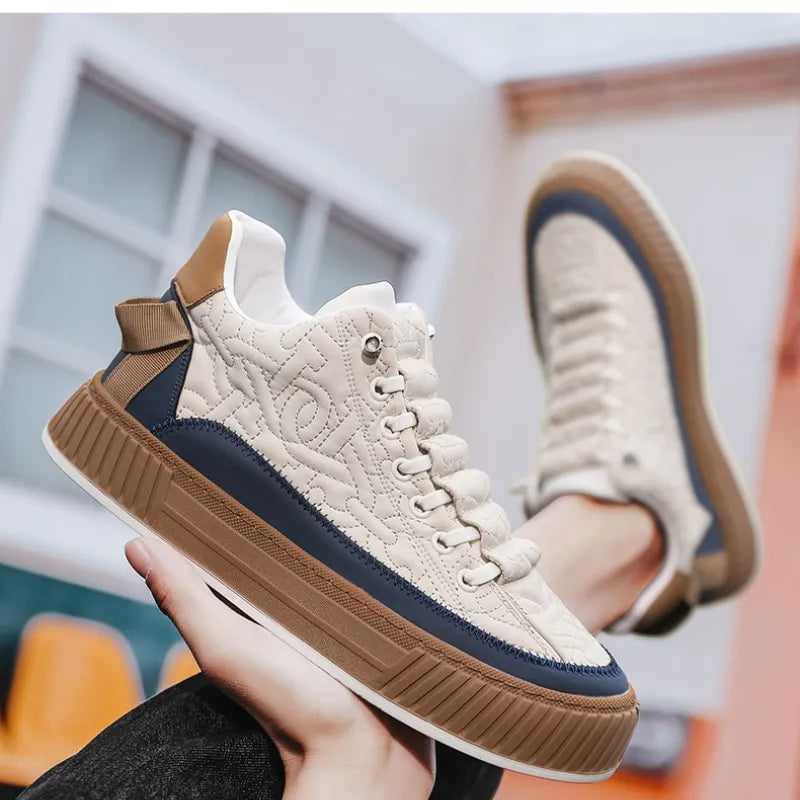 Slip-On Chunky Sneakers Fashion Streetwear Non-Slip Runners