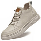 Elevator Platform 6cm Height Boosting Genuine Leather Heightening Tall Shoes