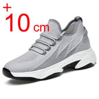 Elevator Platform Sneakers AirMesh 6cm-10cm Height Boosting Shoes Make Taller