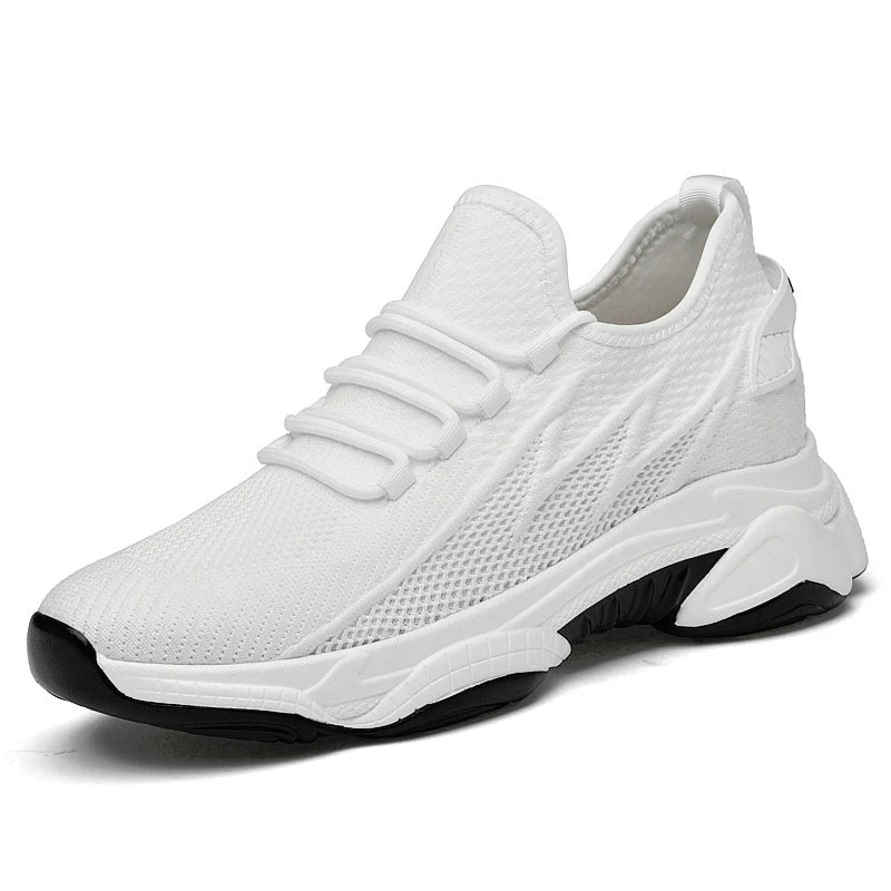 Elevator Platform Sneakers AirMesh 6cm-10cm Height Boosting Shoes Make Taller