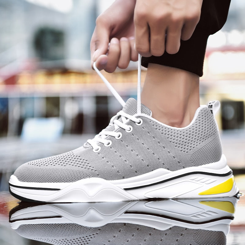 Elevator AirMesh Sneakers Tall Heightening Platform Shoes - Instantly Boost Height 8cm-Keep Melbourne Marvellous Official Store