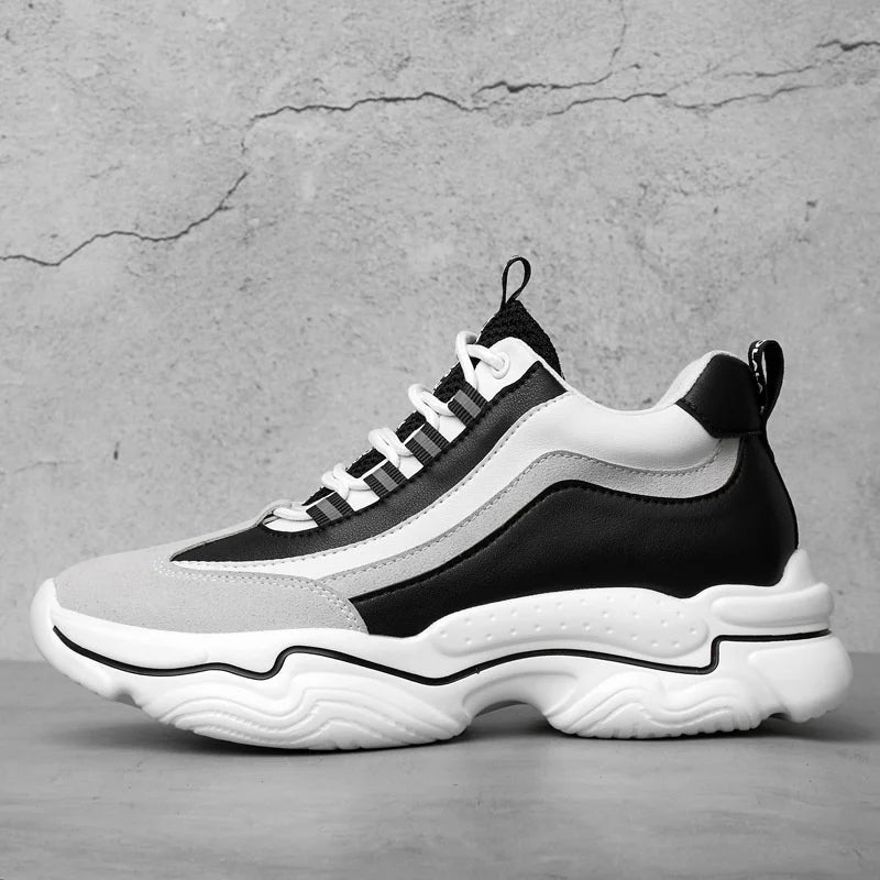 Elevator Platform Sneakers 10cm or 8cm Height Boosting Sports Skyscraper Shoes Stand Tall