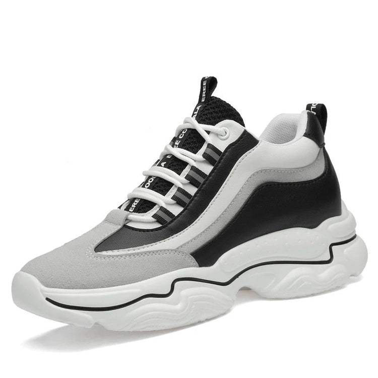 Elevator Platform Sneakers 10cm or 8cm Height Boosting Sports Skyscraper Shoes Stand Tall-Keep Melbourne Marvellous Official Store