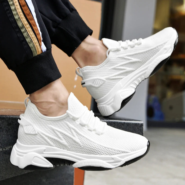 Elevator Platform Sneakers AirMesh 6cm-10cm Height Boosting Shoes Make Taller-Keep Melbourne Marvellous Official Store