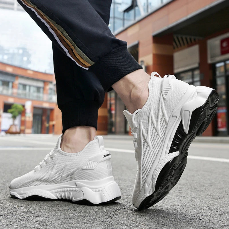 Elevator Platform Sneakers AirMesh 6cm-10cm Height Boosting Shoes Make Taller-Keep Melbourne Marvellous Official Store