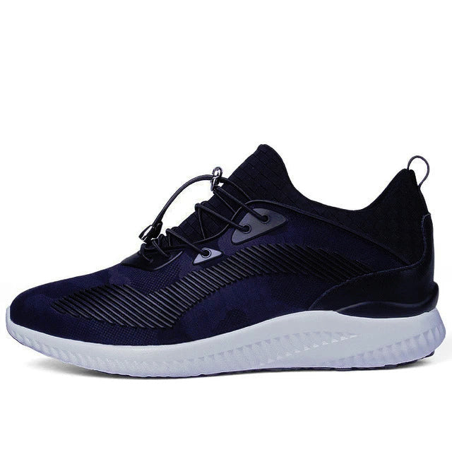 Platform Shoes Air Mesh Elevator Sneakers Boost Height 8cm