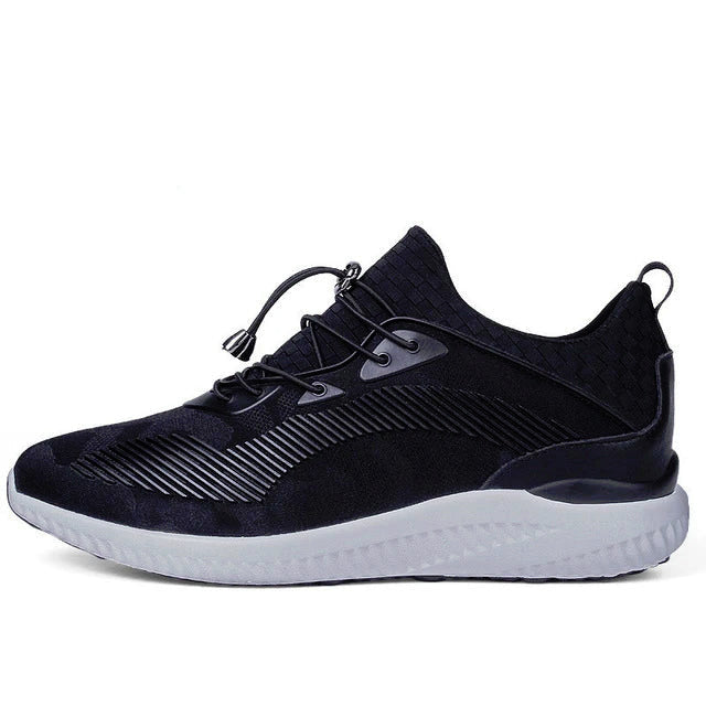 Elevator Platform Shoes Air Mesh Sneakers Instantly Boost Height 8cm