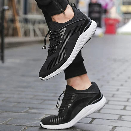 Elevator Platform Shoes Air Mesh Sneakers Instantly Boost Height 8cm