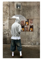 Extra Long Retro Ultra Baggy Denim Shorts Jorts Loose Wide Leg