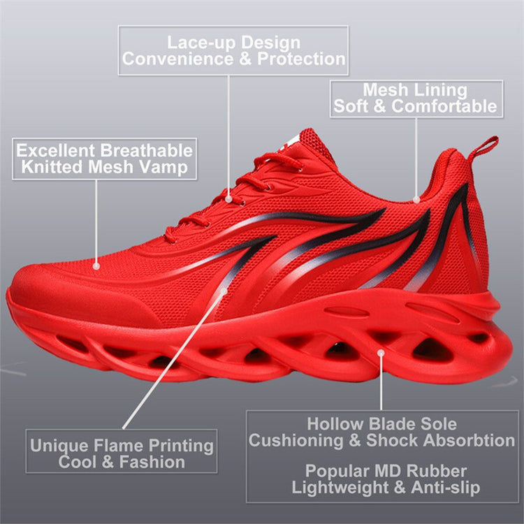 Flame AirMesh Blade Sneakers Sports Running Athletic Shoes